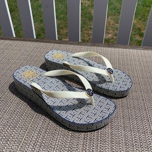 Tory Burch Wedge Flip Flop